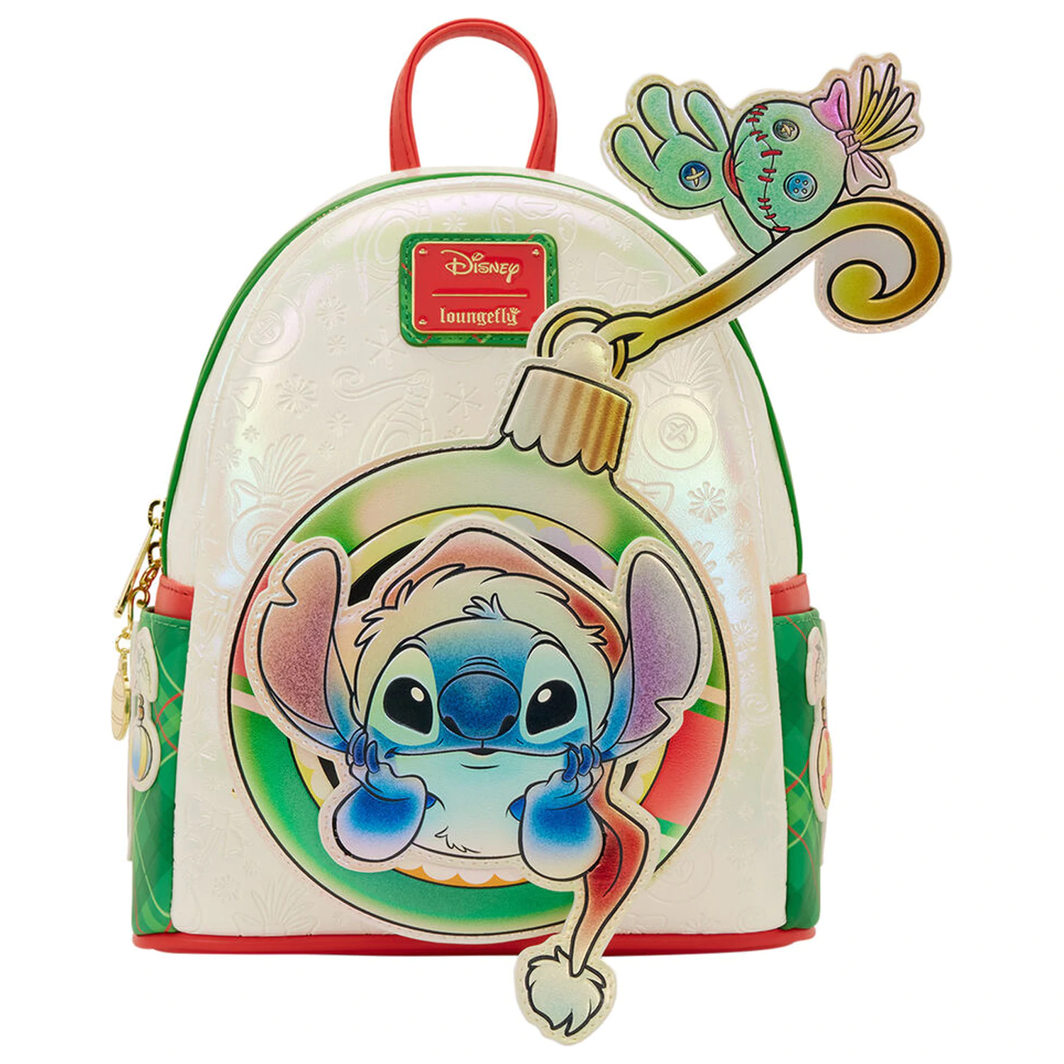 Loungefly Disney Stitch Holiday Rucksack 26cm Produktfoto