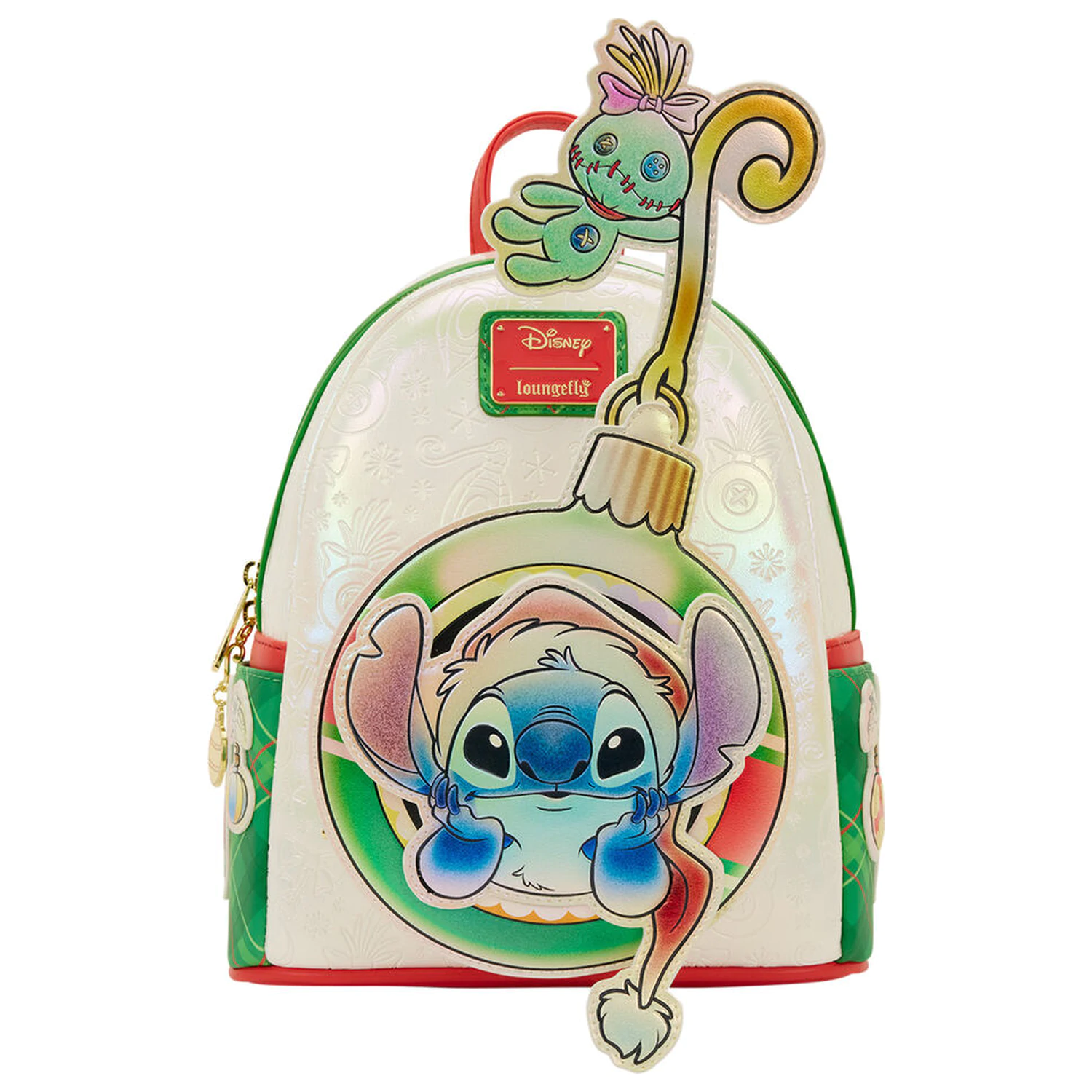 Loungefly Disney Stitch Holiday Rucksack 26cm Produktfoto