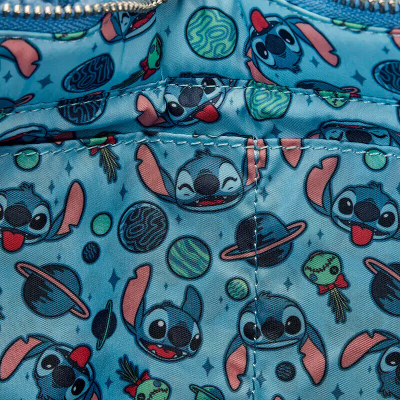 Loungefly Disney Stitch Plüsch Tragetasche und Geldbörse termékfotó