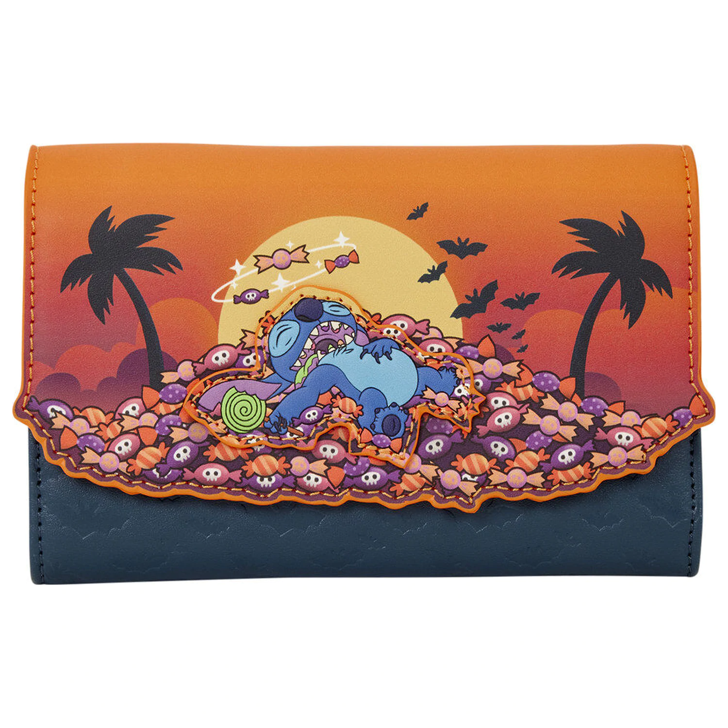 Loungefly Disney Stitch - Stitch Halloween Süßigkeiten Brieftasche Produktfoto