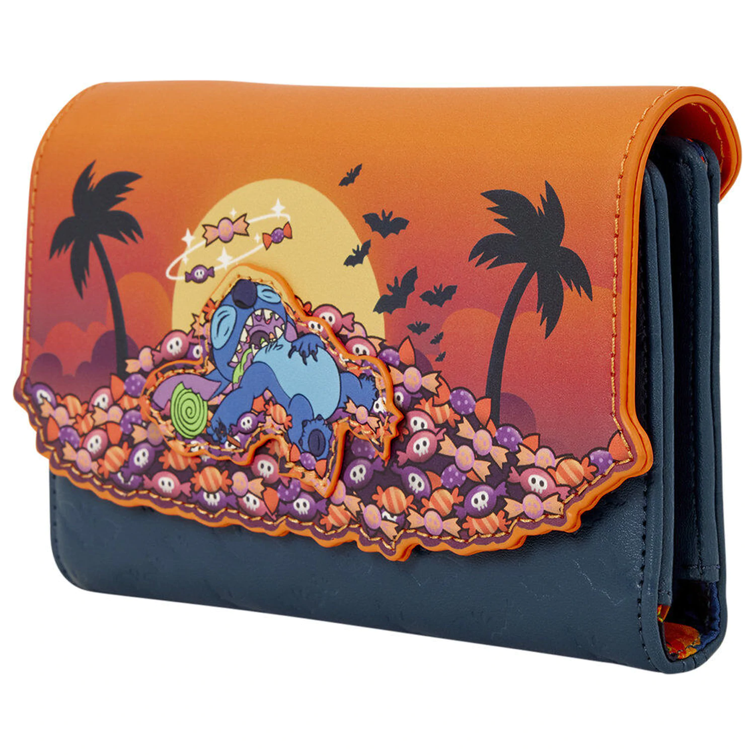 Loungefly Disney Stitch - Stitch Halloween Süßigkeiten Brieftasche Produktfoto