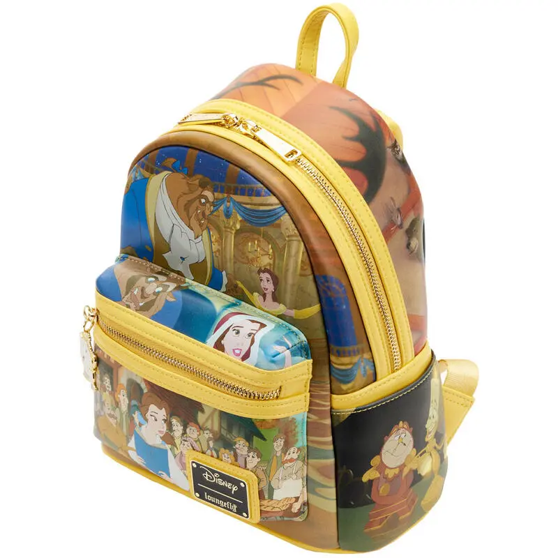 Loungefly Disney Beauty and the Beast scenes Rucksack 25cm Produktfoto