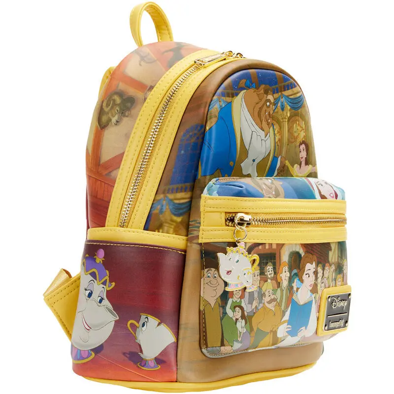 Loungefly Disney Beauty and the Beast scenes Rucksack 25cm Produktfoto