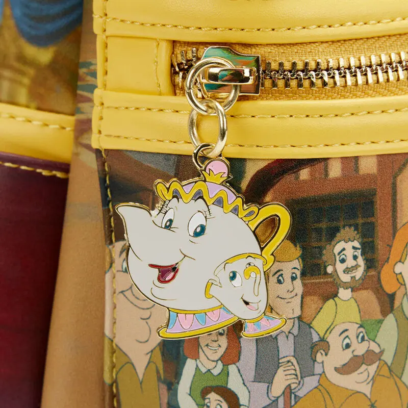 Loungefly Disney Beauty and the Beast scenes Rucksack 25cm Produktfoto