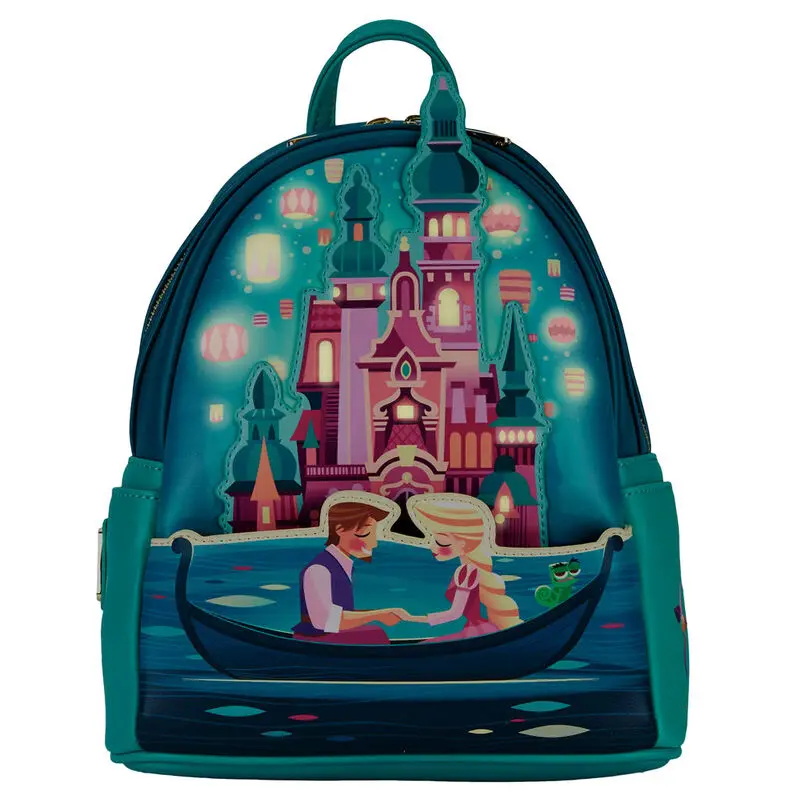 Loungefly Disney Tangled Rapunzel Castle Rucksack 25cm Produktfoto