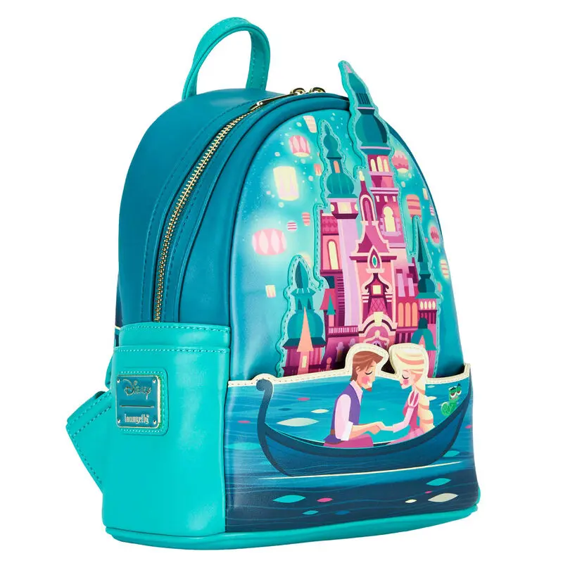 Loungefly Disney Tangled Rapunzel Castle Rucksack 25cm Produktfoto
