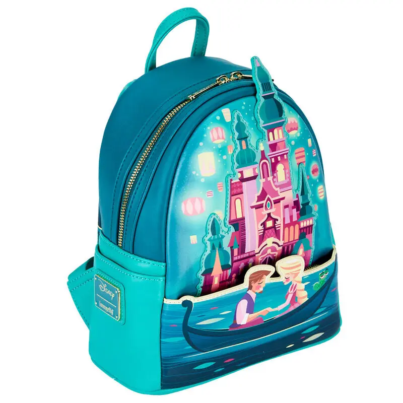 Loungefly Disney Tangled Rapunzel Castle Rucksack 25cm Produktfoto