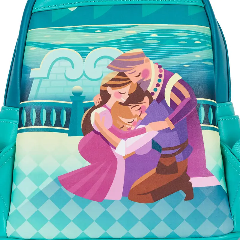 Loungefly Disney Tangled Rapunzel Castle Rucksack 25cm Produktfoto