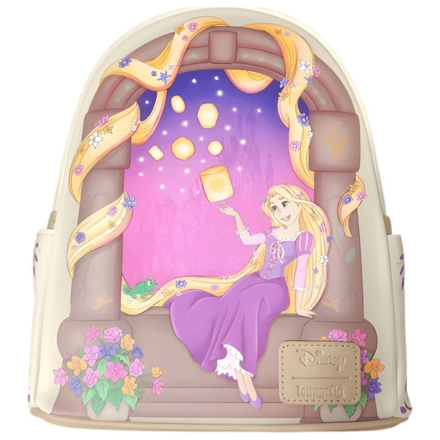 Loungefly Disney Tangled Rapunzel With Lanterns Scene Rucksack 26cm Produktfoto