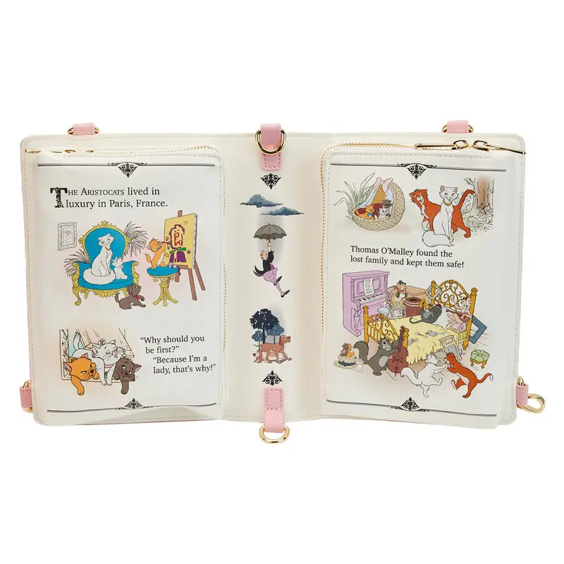 Loungefly Disney The Aristocats Classic Book Umhängetasche Produktfoto