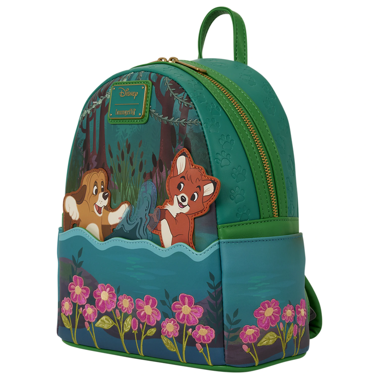 Loungefly Disney The Fox and the Hound Rucksack 26cm Produktfoto