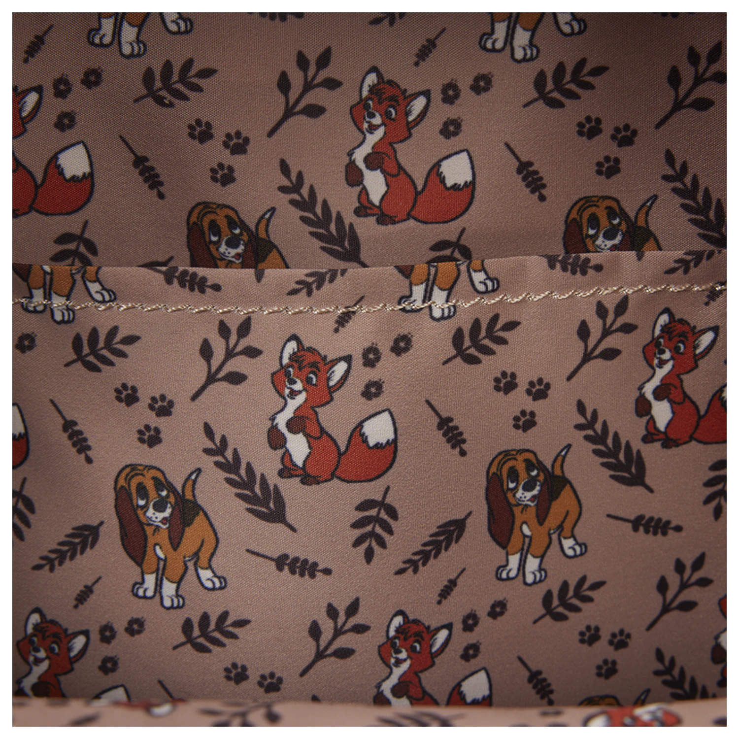 Loungefly Disney The Fox and the Hound Rucksack 26cm Produktfoto