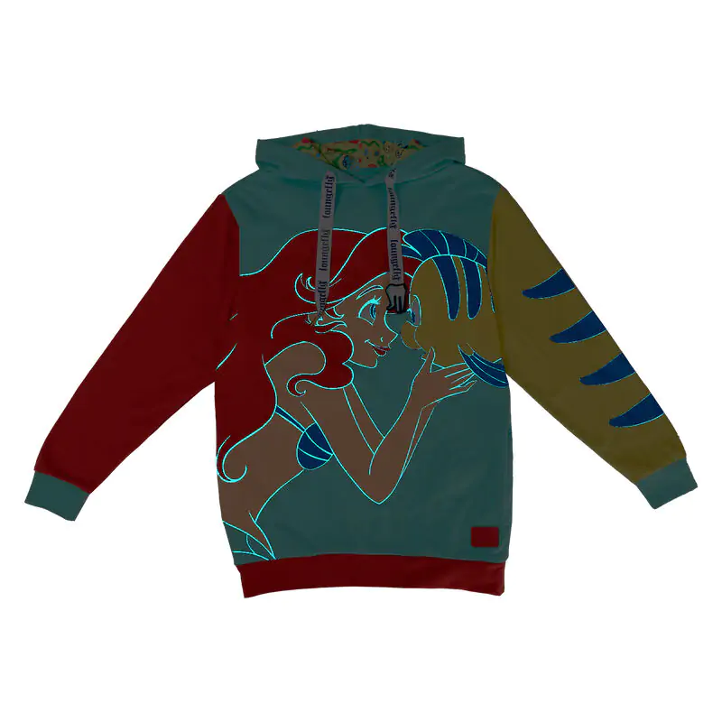 Loungefly Disney The Little Mermaid 35th Anniversary Kapuzenpullover Produktfoto