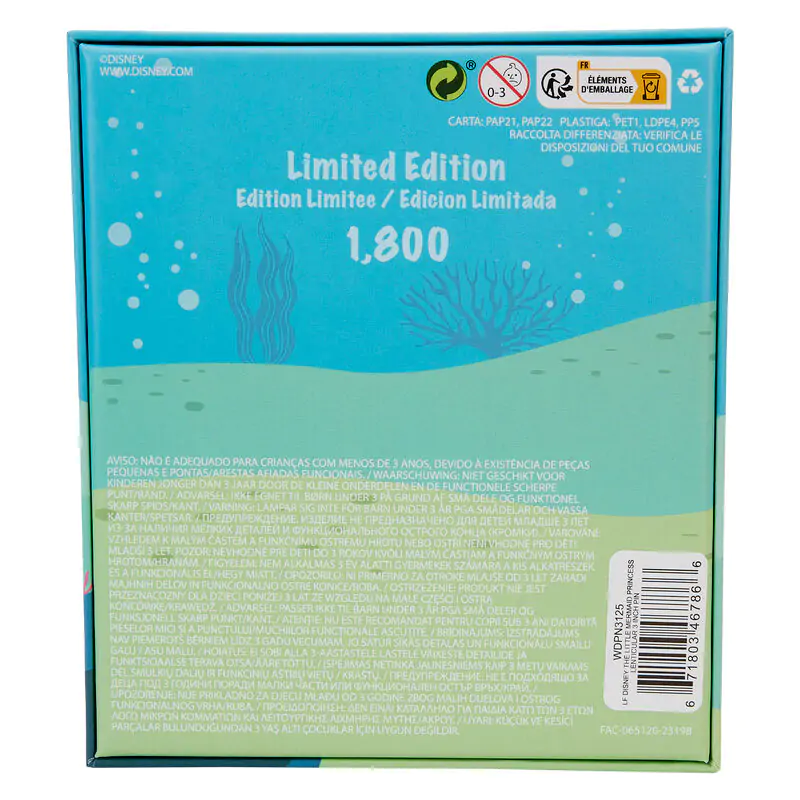 Loungefly Disney The Little Mermaid Ariel Pin Produktfoto