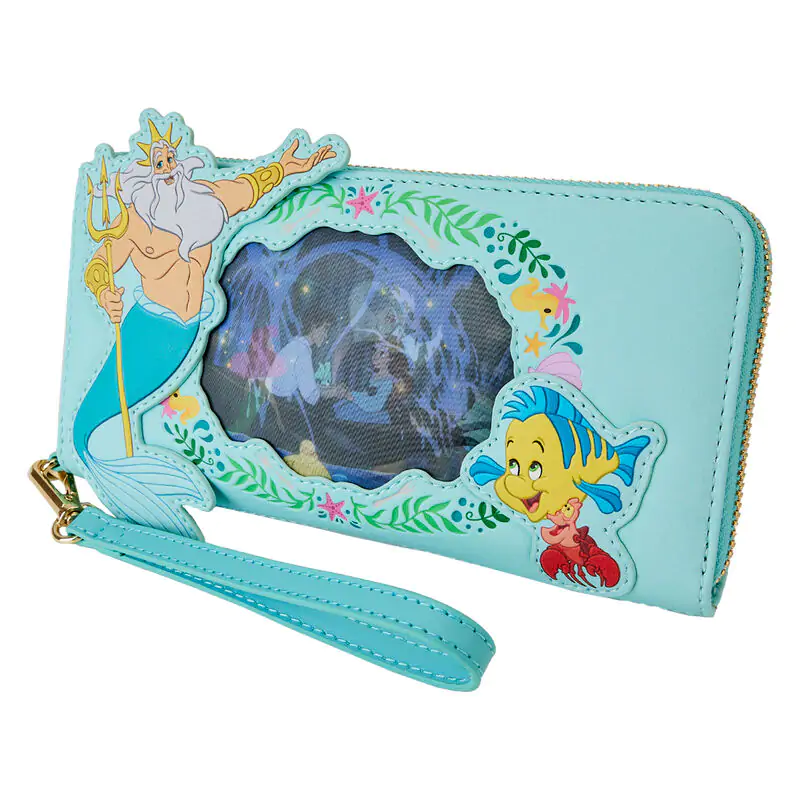Loungefly Disney The Little Mermaid Ariel Princess Lenticular Geldbörse Produktfoto