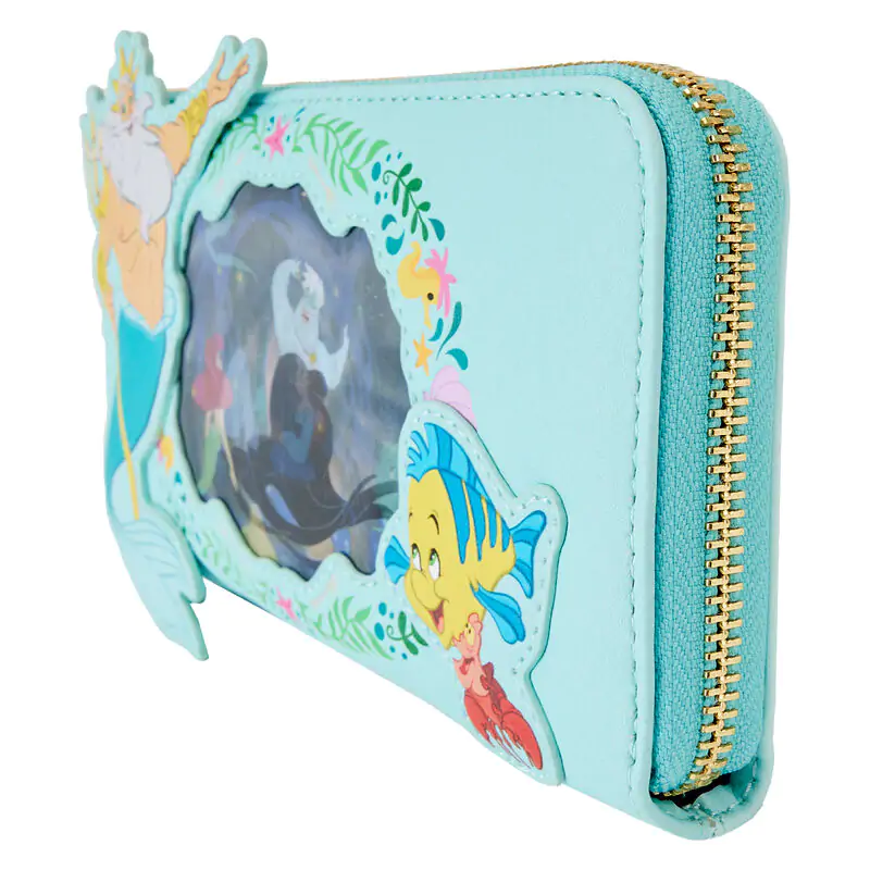 Loungefly Disney The Little Mermaid Ariel Princess Lenticular Geldbörse Produktfoto