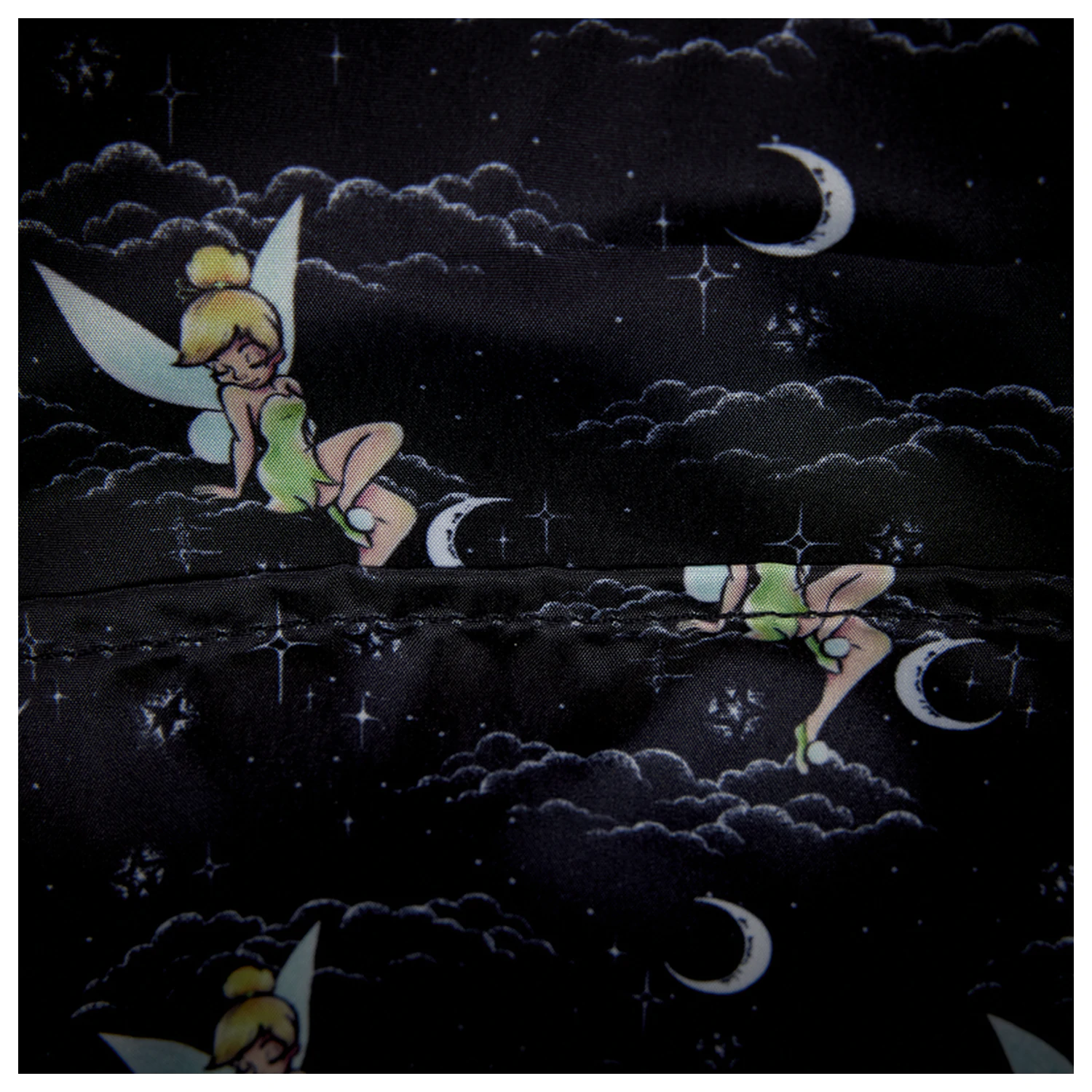 Loungefly Disney Tinker Bell Pixie Dust Velvet Rucksack 26cm Produktfoto