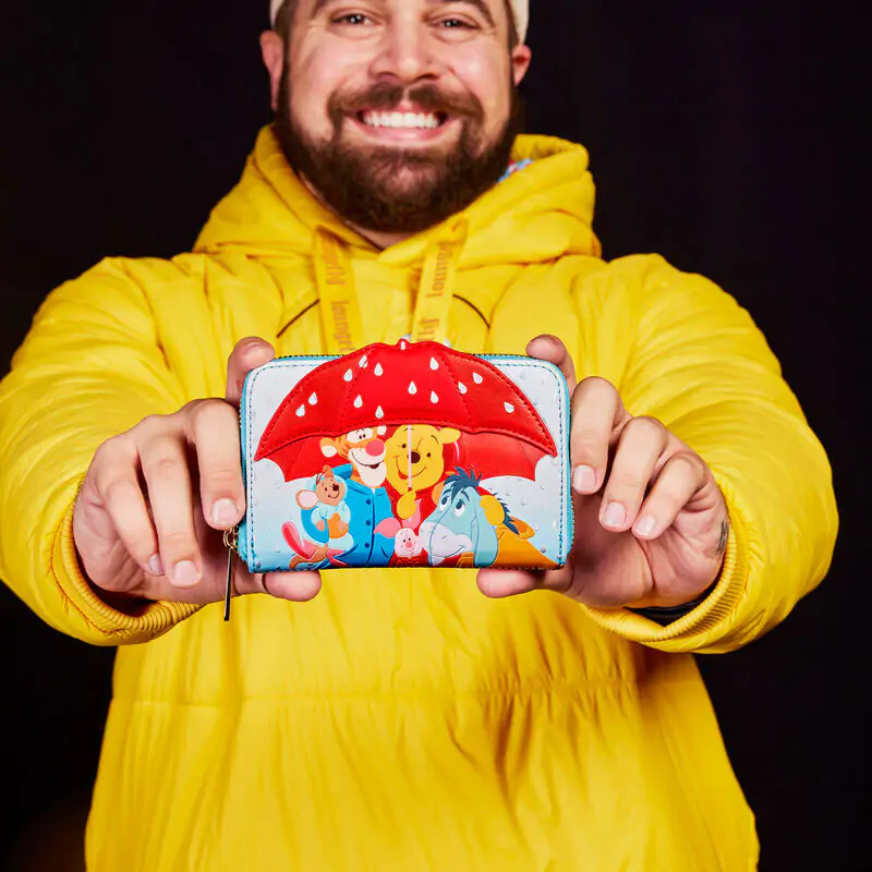 Loungefly Disney Winnie the Pooh &amp; Friends Rainy Day Geldbörse Produktfoto