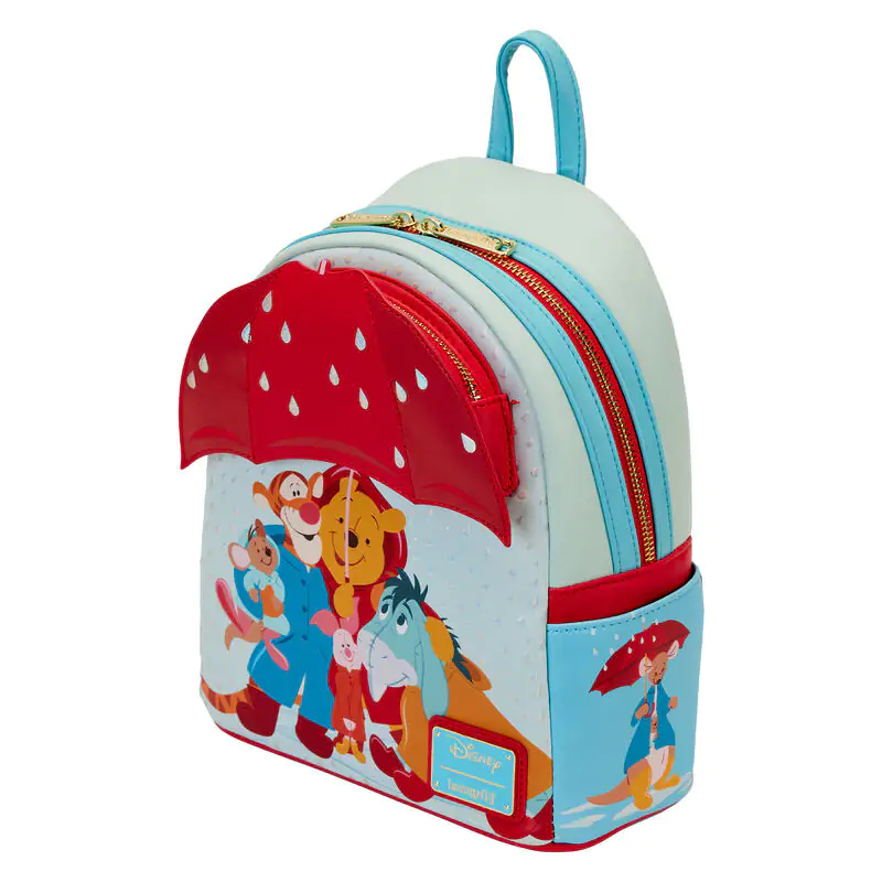 Loungefly Disney Winnie the Pooh &amp; Friends Rainy Day Rucksack 26cm Produktfoto