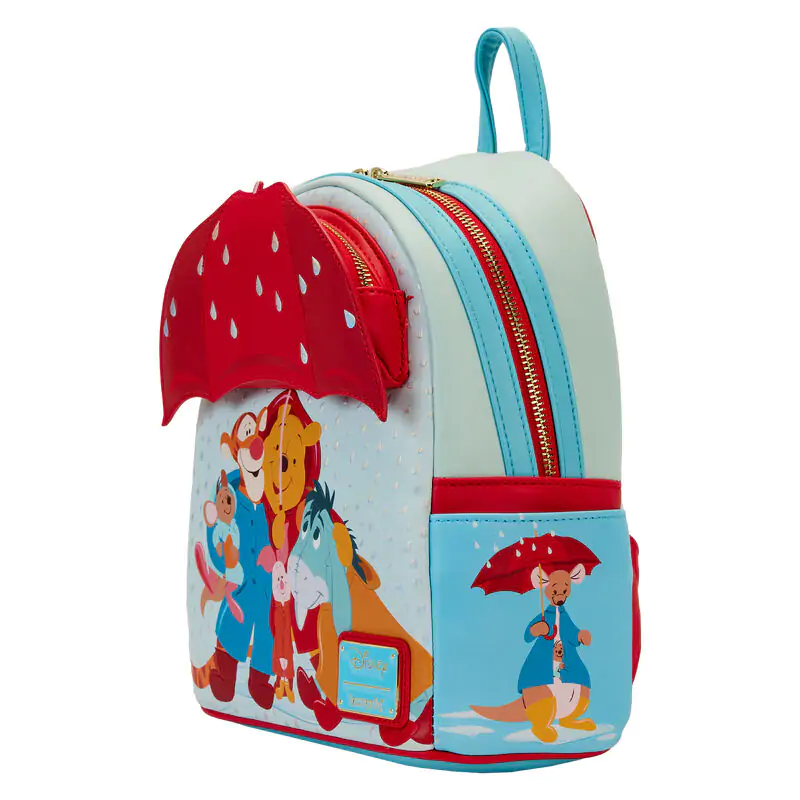 Loungefly Disney Winnie the Pooh &amp; Friends Rainy Day Rucksack 26cm Produktfoto