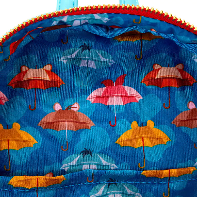 Loungefly Disney Winnie the Pooh &amp; Friends Rainy Day Rucksack 26cm Produktfoto