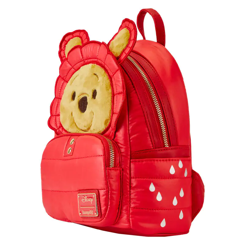 Loungefly Disney Winnie the Pooh Rainy Day Puffer Jacket Rucksack 26cm termékfotó