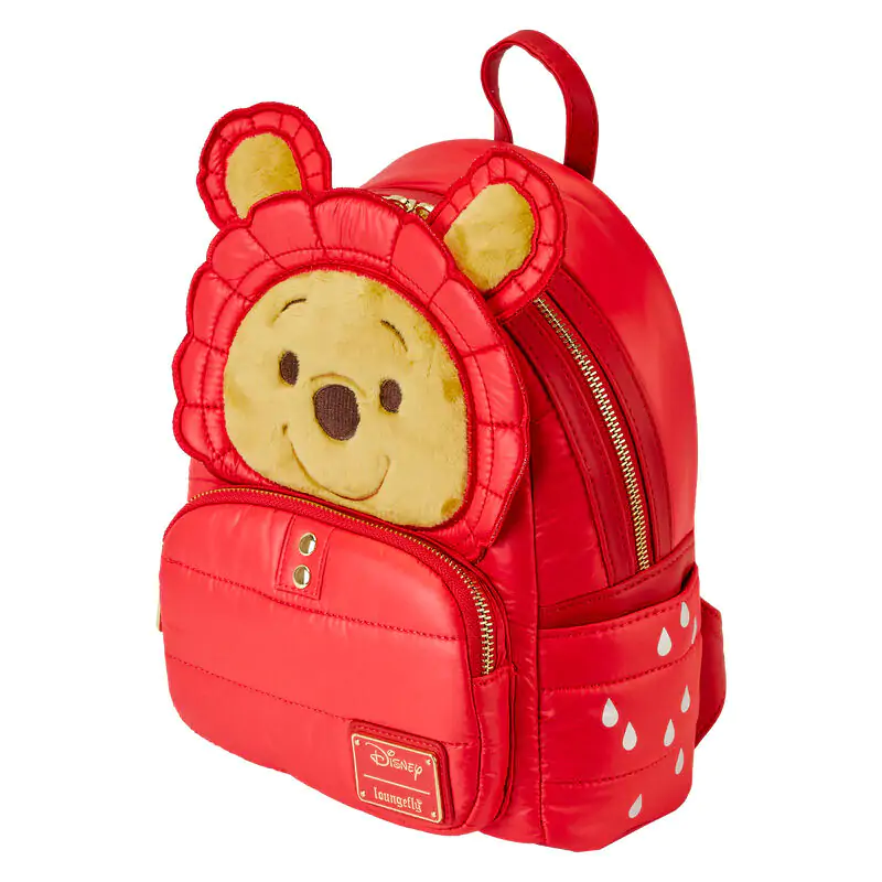 Loungefly Disney Winnie the Pooh Rainy Day Puffer Jacket Rucksack 26cm termékfotó