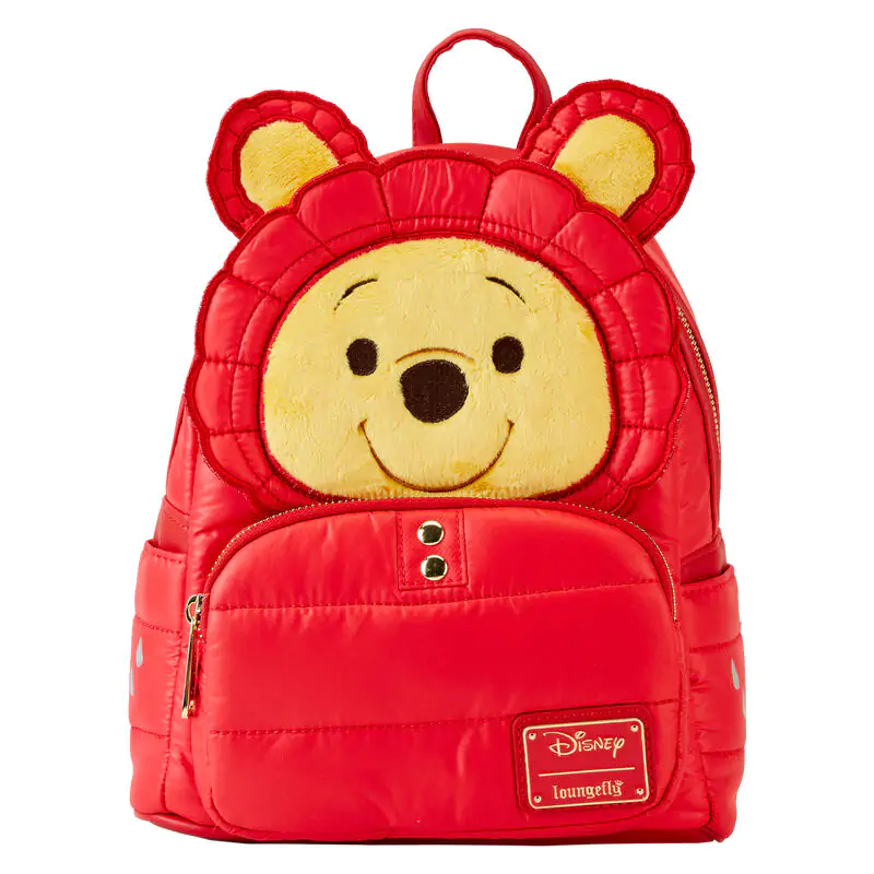 Loungefly Disney Winnie the Pooh Rainy Day Puffer Jacket Rucksack 26cm termékfotó