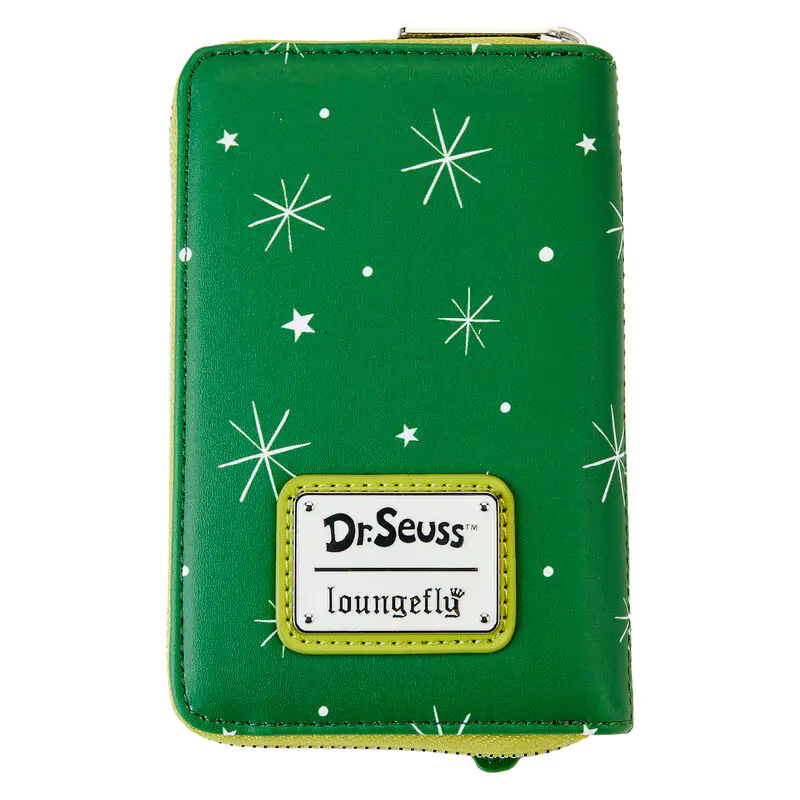 Loungefly Dr. Seuss How the Grinch Stole Christmas! Santa Geldbörse Produktfoto