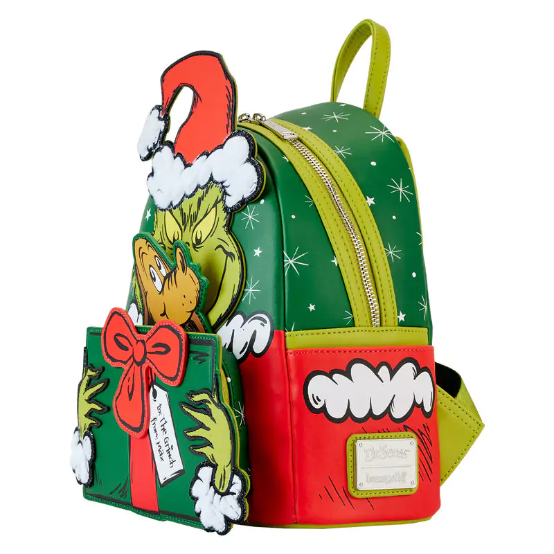 Loungefly Dr. Seuss How the Grinch Stole Christmas! Santa Rucksack 26cm termékfotó