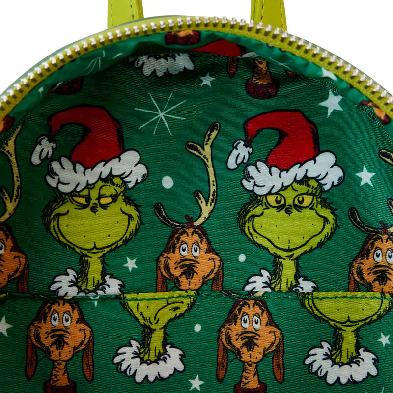 Loungefly Dr. Seuss How the Grinch Stole Christmas! Santa Rucksack 26cm termékfotó