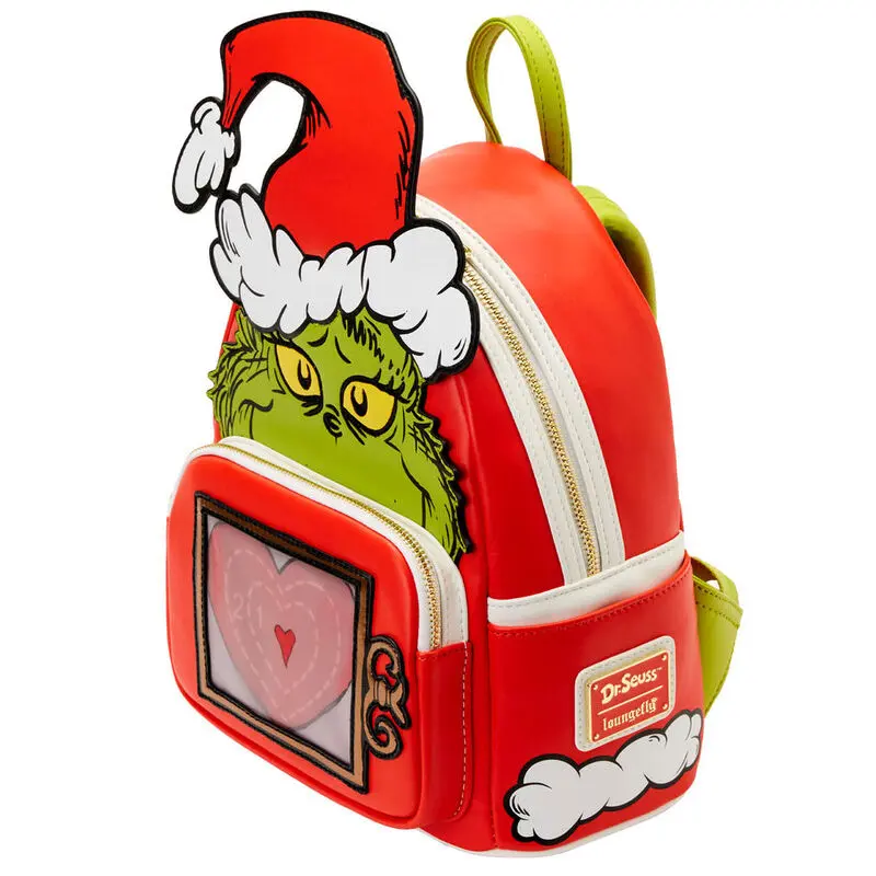 Loungefly Dr. Seuss How the Grinch Stole Christmas Rucksack 25cm Produktfoto