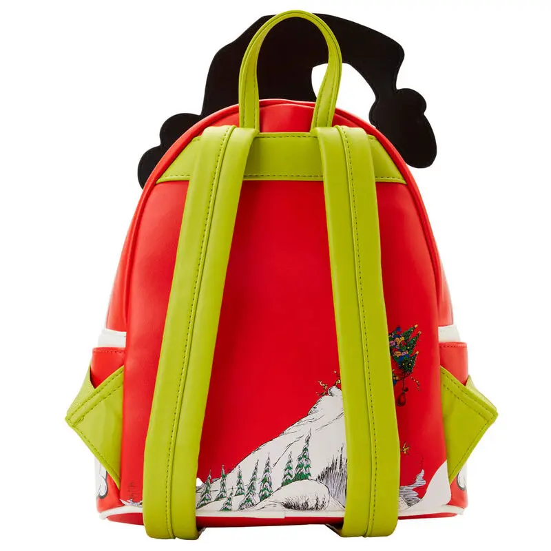 Loungefly Dr. Seuss How the Grinch Stole Christmas Rucksack 25cm Produktfoto
