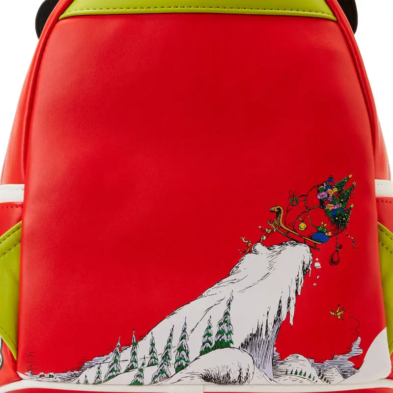 Loungefly Dr. Seuss How the Grinch Stole Christmas Rucksack 25cm Produktfoto