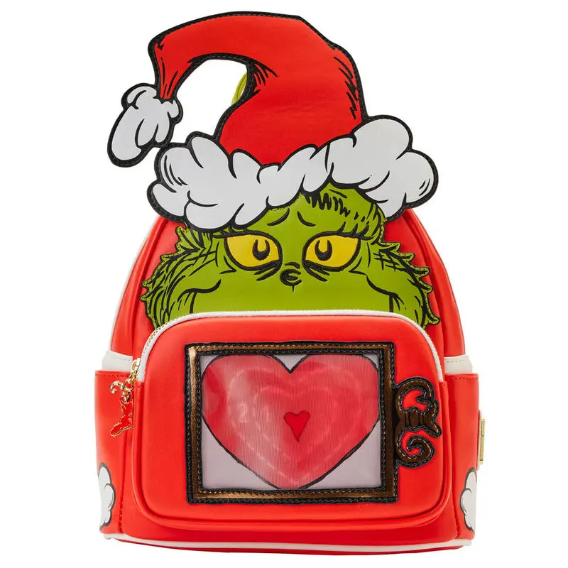 Loungefly Dr. Seuss How the Grinch Stole Christmas Rucksack 25cm Produktfoto