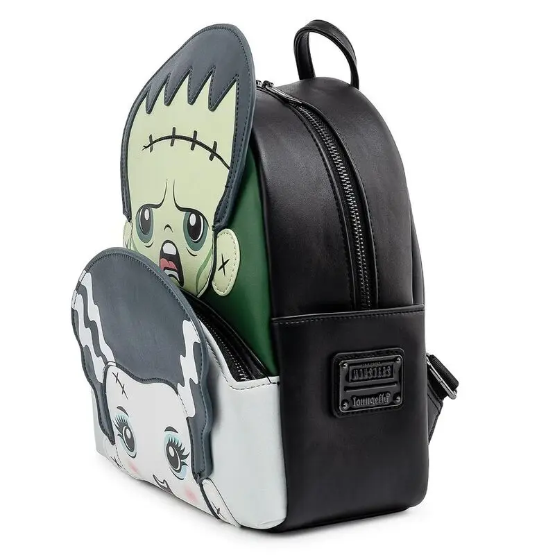 Loungefly Frankenstein Frankie and Bride Monsters Cosplay Rucksack Produktfoto