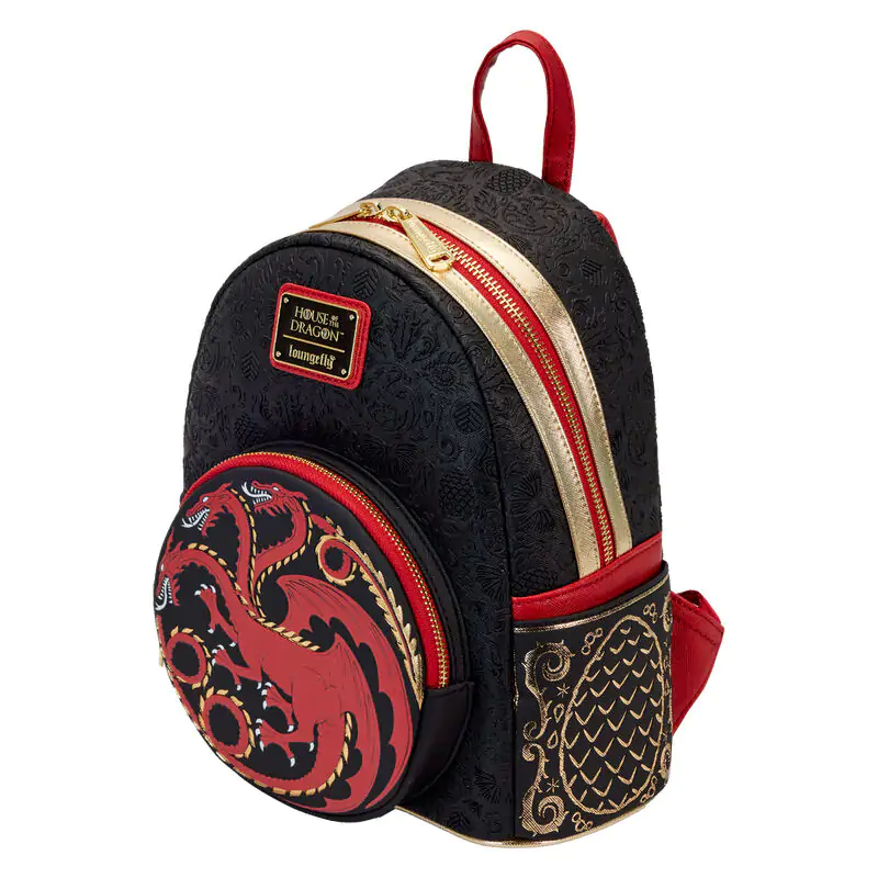 Loungefly Game of Thrones House of the Dragon Targaryen Rucksack 26cm termékfotó