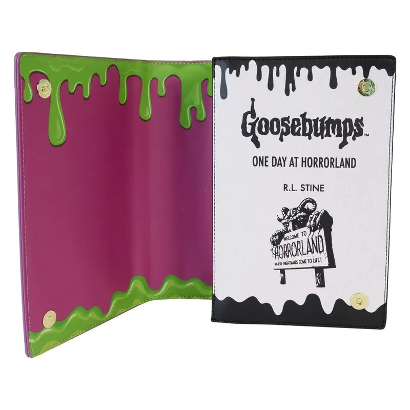 Loungefly Goosebumps One Day at Horrorland Book Umhängetasche Produktfoto