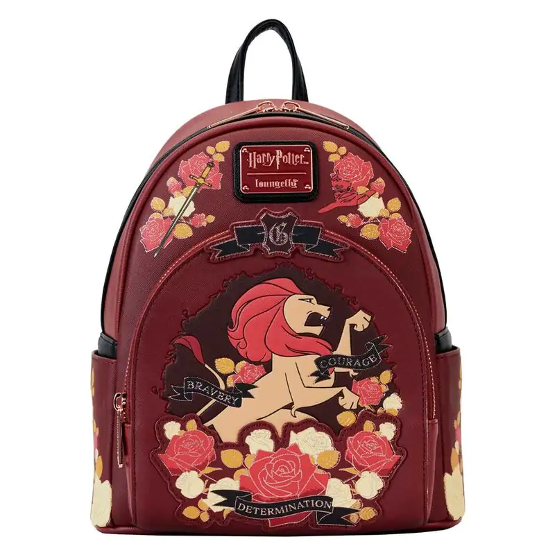 Loungefly Harry Potter Gryffindor House Floral Rucksack 26cm termékfotó