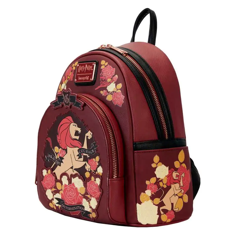 Loungefly Harry Potter Gryffindor House Floral Rucksack 26cm termékfotó