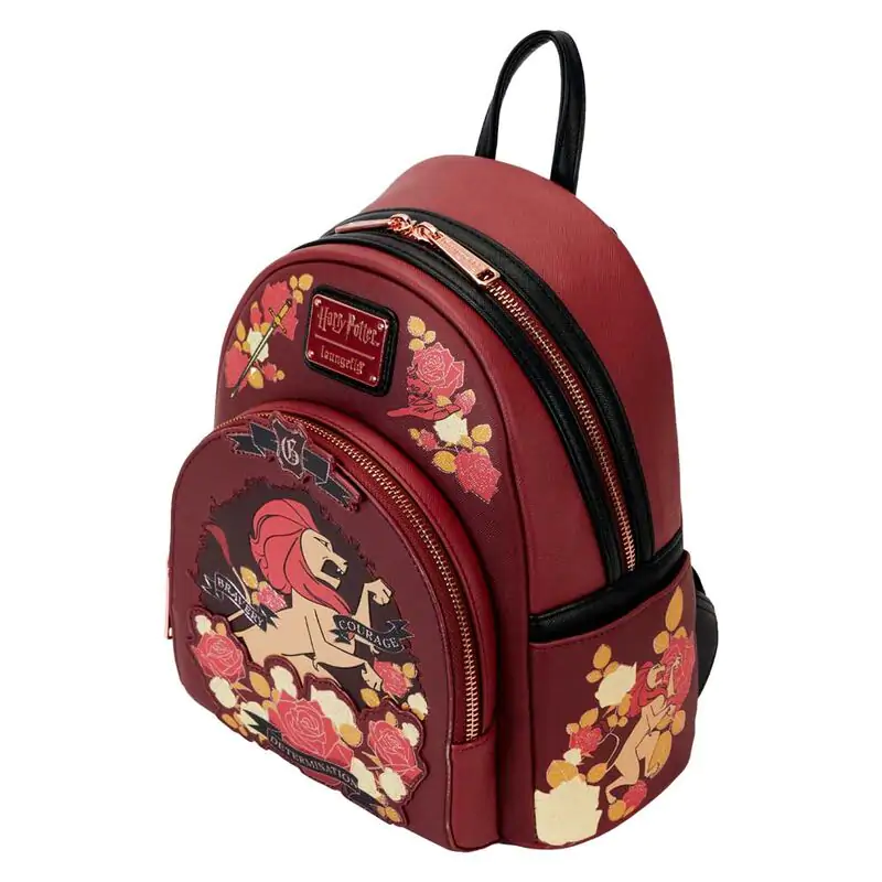 Loungefly Harry Potter Gryffindor House Floral Rucksack 26cm termékfotó