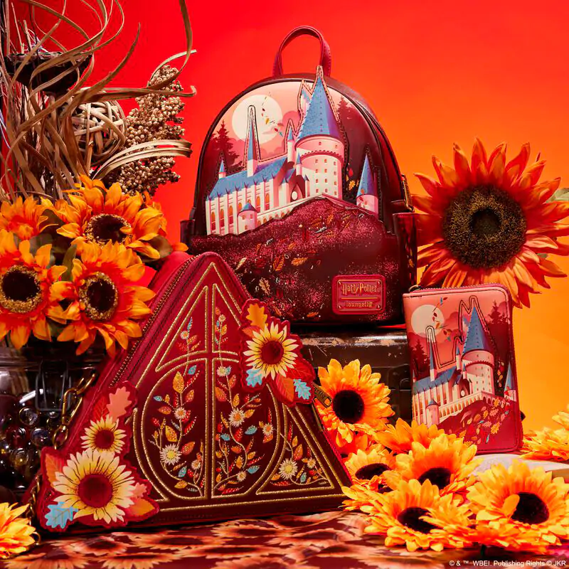 Loungefly Harry Potter Hogwarts Fall Leaves Geldbörse Produktfoto