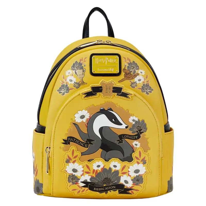 Loungefly Harry Potter Hufflepuff House Floral Rucksack 26cm termékfotó