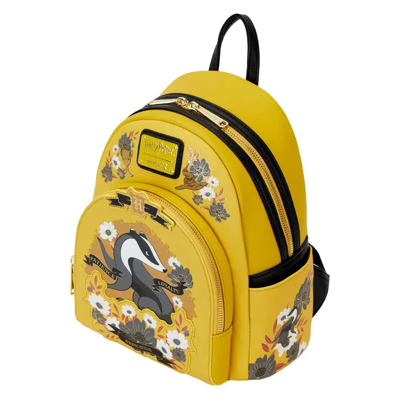 Loungefly Harry Potter Hufflepuff House Floral Rucksack 26cm termékfotó