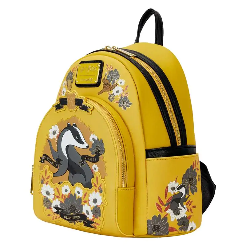 Loungefly Harry Potter Hufflepuff House Floral Rucksack 26cm termékfotó