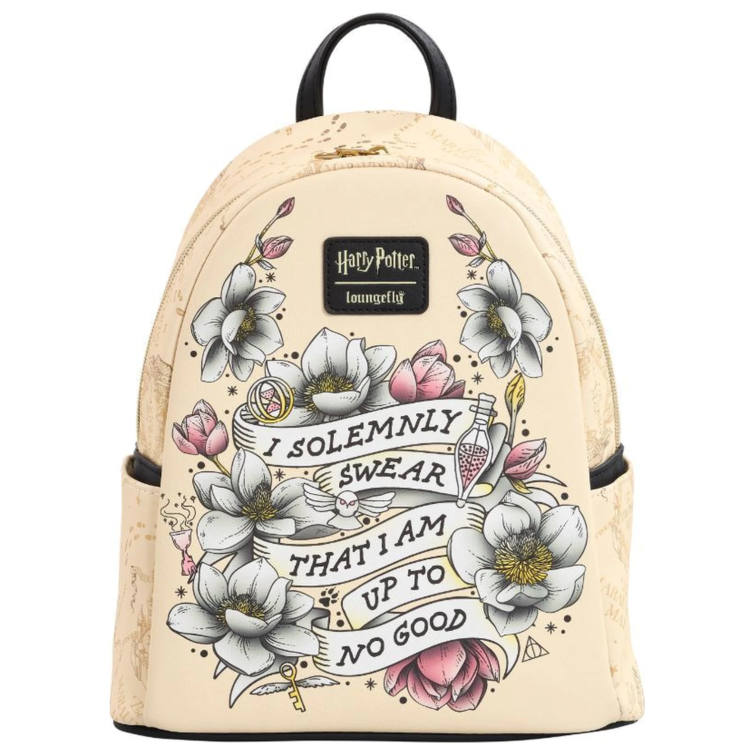 Loungefly Harry Potter Tattoo Art Rucksack 26 cm Produktfoto