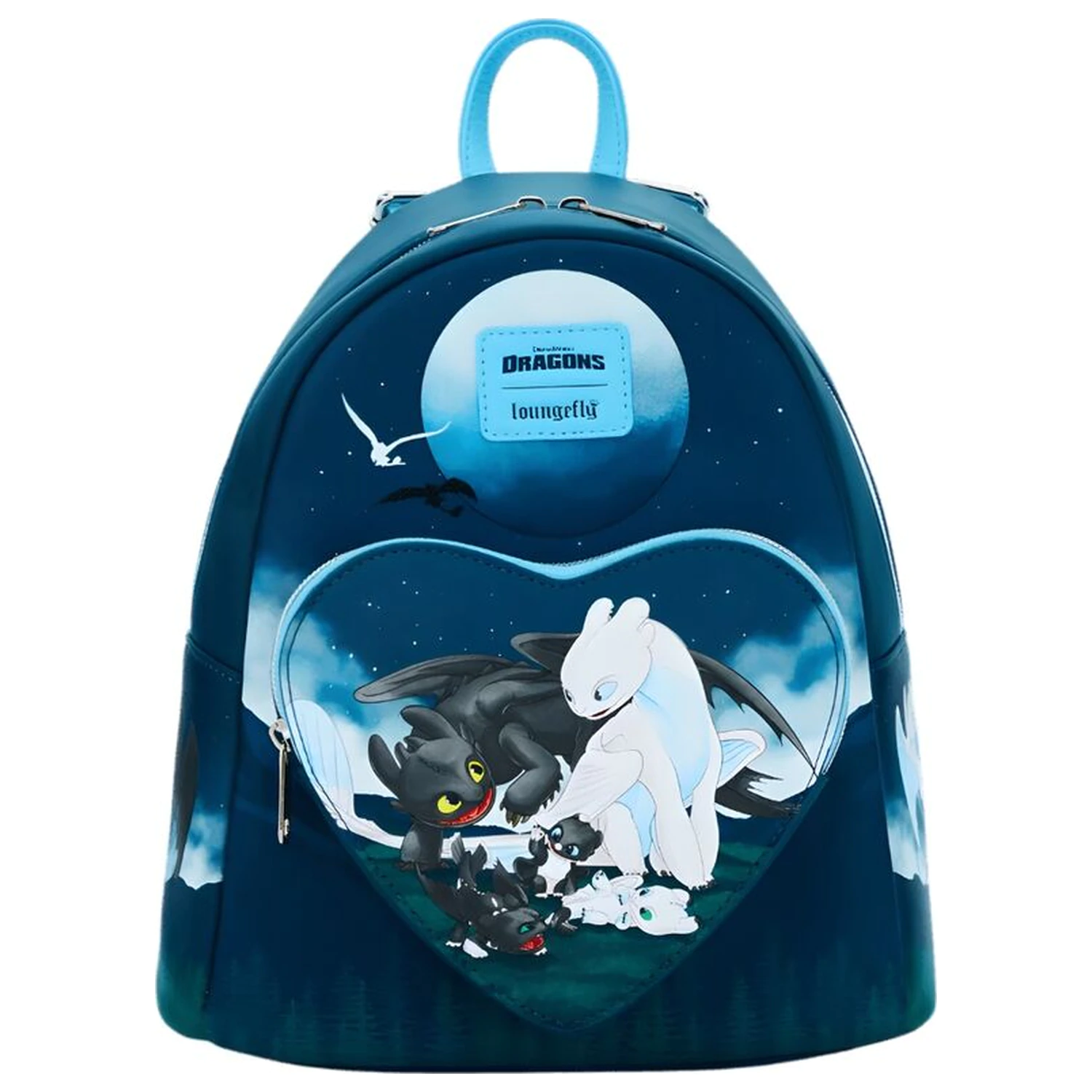 Loungefly How to Train Your Dragon Toothless And Light Fury Scene Collection Rucksack 26 cm Produktfoto