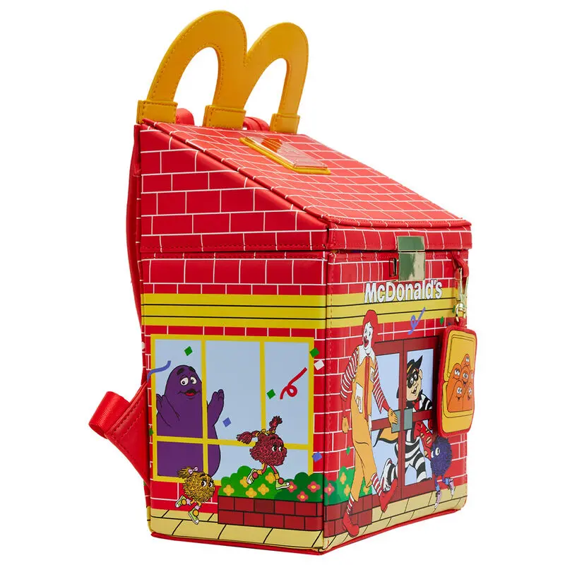 Loungefly McDonals Happy Meal Rucksack 26cm Produktfoto