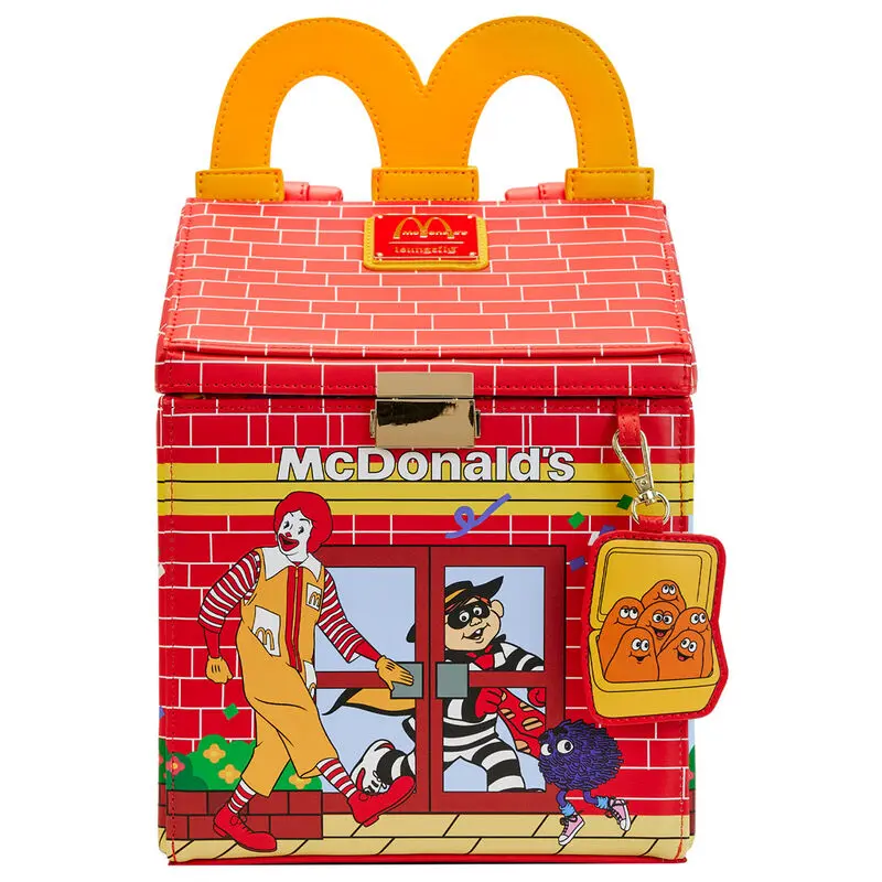 Loungefly McDonals Happy Meal Rucksack 26cm Produktfoto