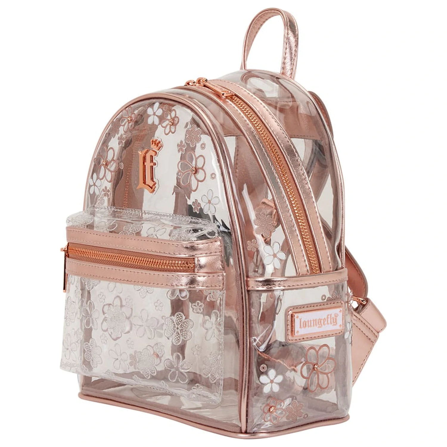 Loungefly Mini Rucksack Clear Floral Produktfoto